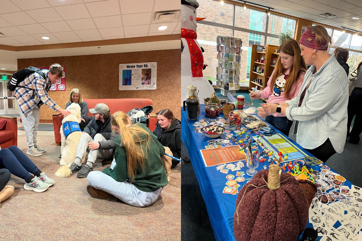 Mercyhurst University on-campus relaxing activities