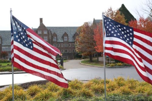 mercyhurst flags