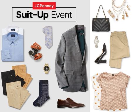 jc penny suit up event