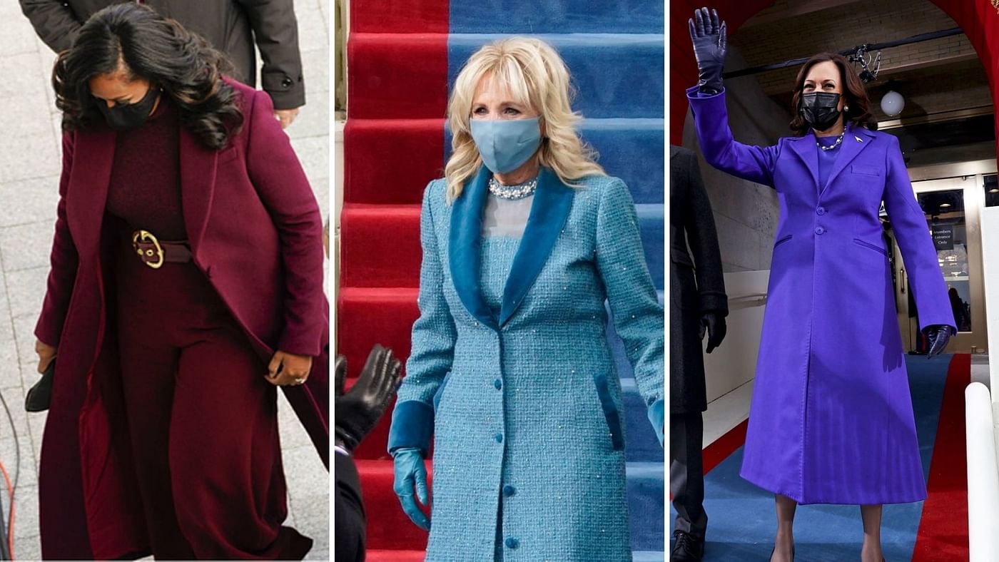 inauguration monochromatic fashion