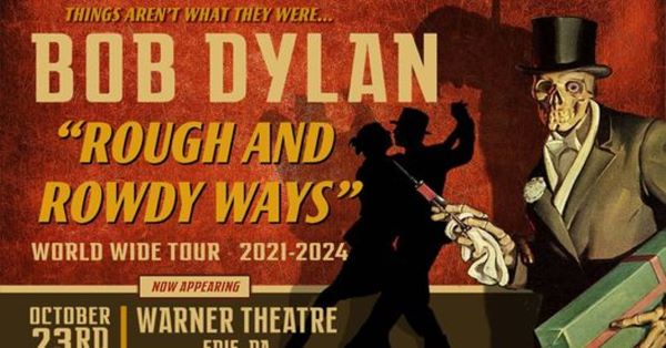 bob dylan at erie's warner theatre