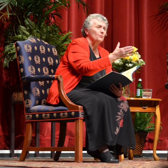 sister joan chittister speaks at mercyhurst