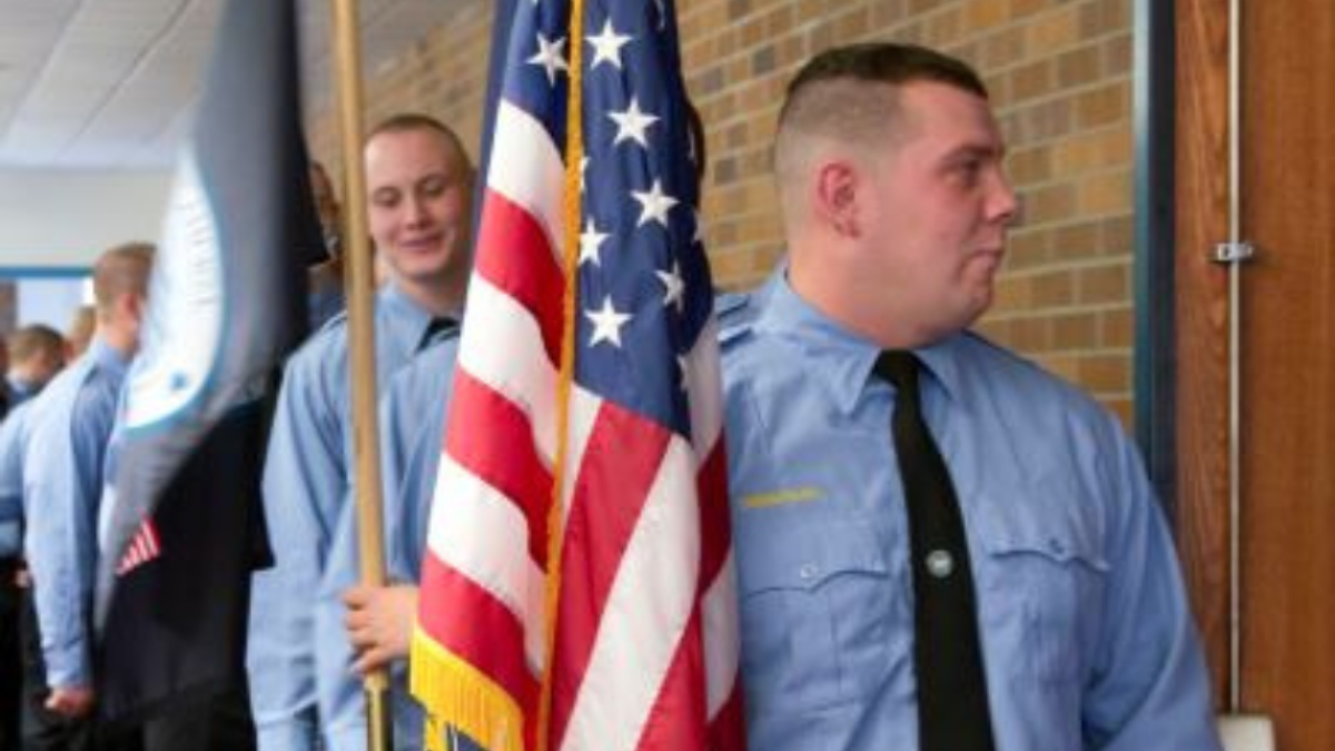 Mercyhurst University Police Academy cadets