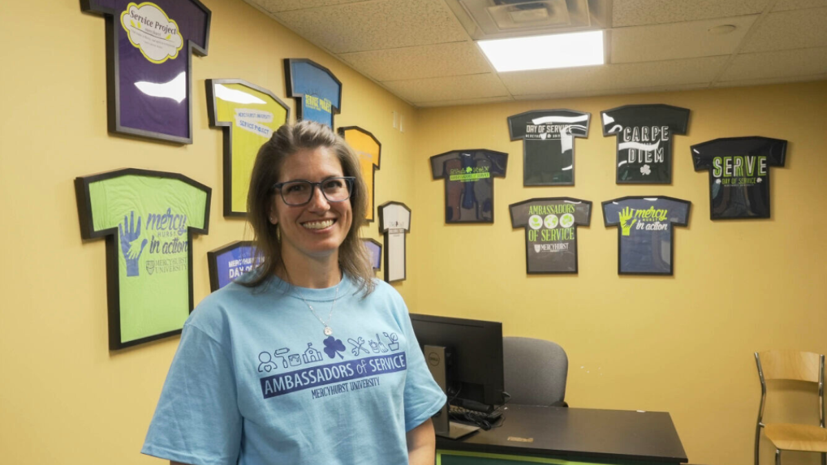 Bethany Woods, Mercyhurst University Day of Service 2023