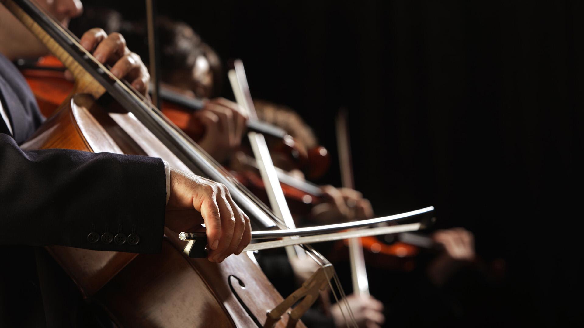 Ensemble playing string instruments