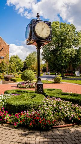 Trinity Green clock