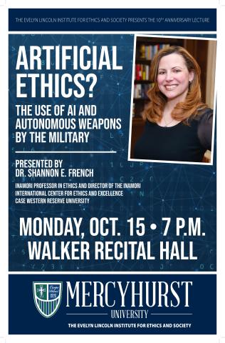 Poster for lecture by Shannon French