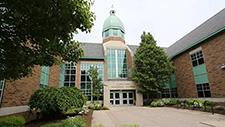 Audrey Hirt Academic Center outdoor closeup