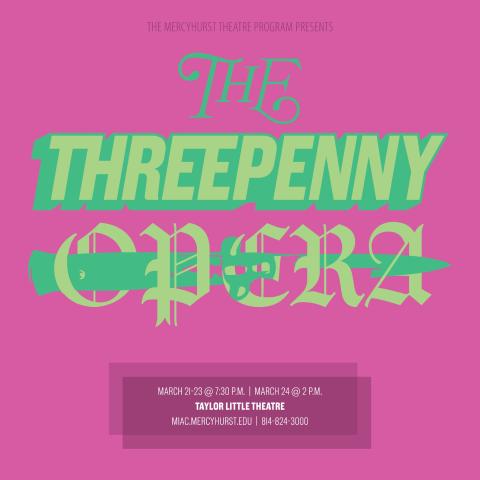 The Threepenny Opera theatre poster