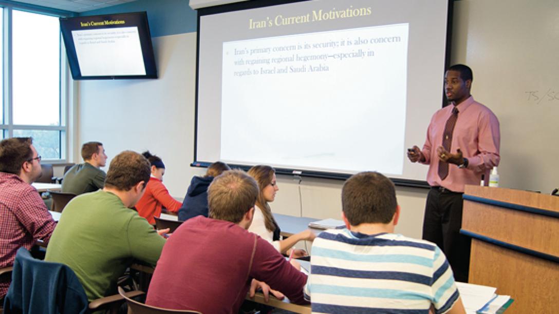 Students in classroom