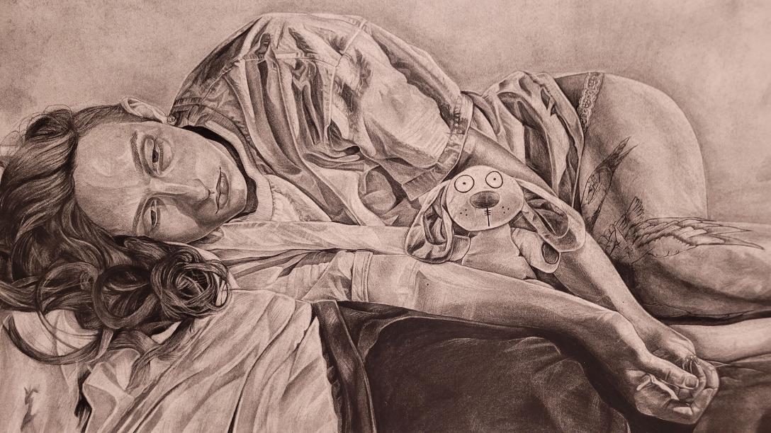 Patricia S. Yahn Juried Student Art Show woman