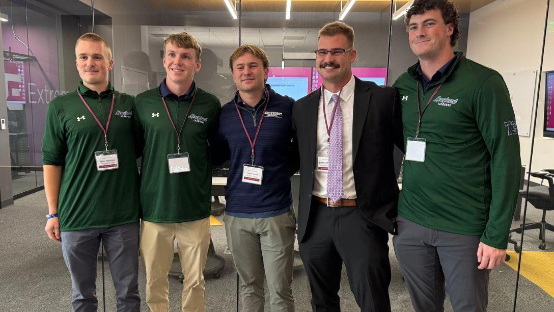 Students at conference