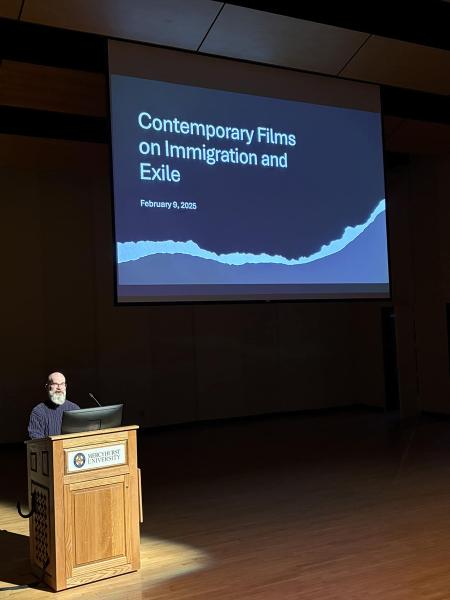 Contemporary Films on Immigration and Exile presentation