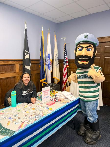 Jessica Hubert and Luke at 2025 Wellness Fair